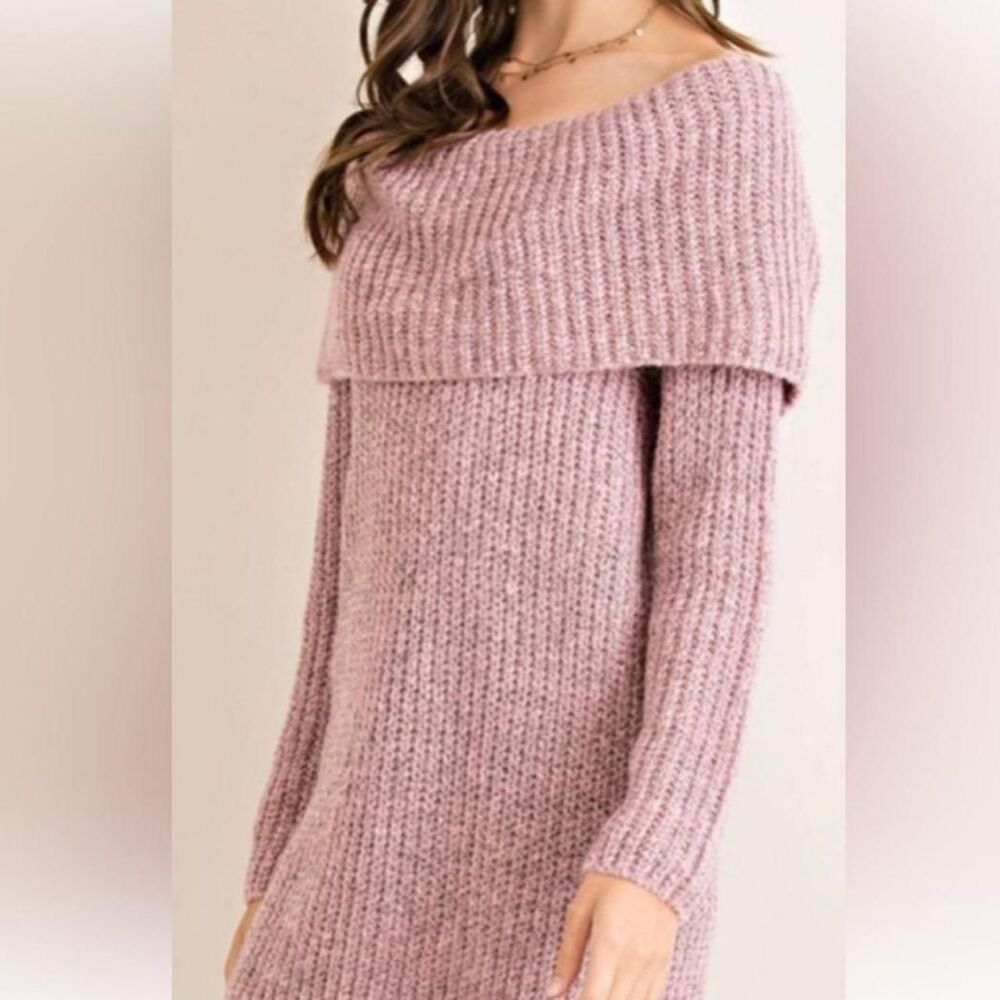 Asos Women's Pink and Purple Jumper
